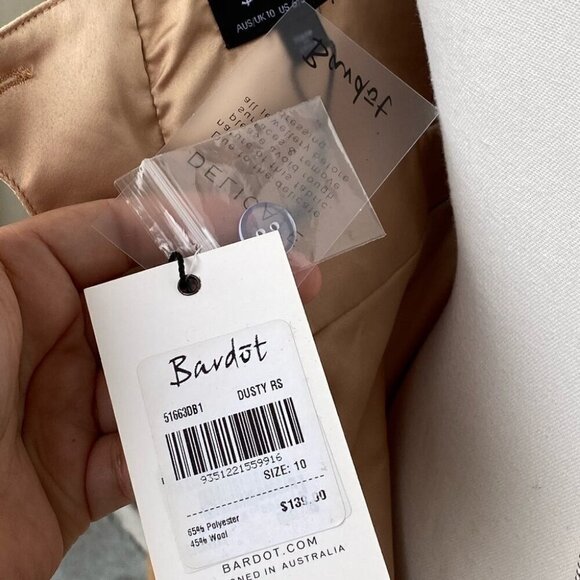 BARDOT FAE LACE DRESS IN DUSTY ROSE 6 - Picture 12 of 16